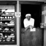 This photo, entitled The Baker, by Edmonds-Woodway HIgh School sophomore Emily Sanger, was selected as grand prize winner in the Schack Art Centers annual black-and-white photo contest for high school students. Student photos are on display through April 29.