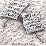 Editorial cartoons for Sunday, March 25