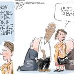 Editorial cartoons for Sunday, March 25