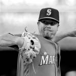 Elaine Thompson / Associated Press                                Seattles Wade LeBlanc throws against the Milwaukee Brewers during the fifth inning of an Aug. 19, 2016 game at Safeco Field.