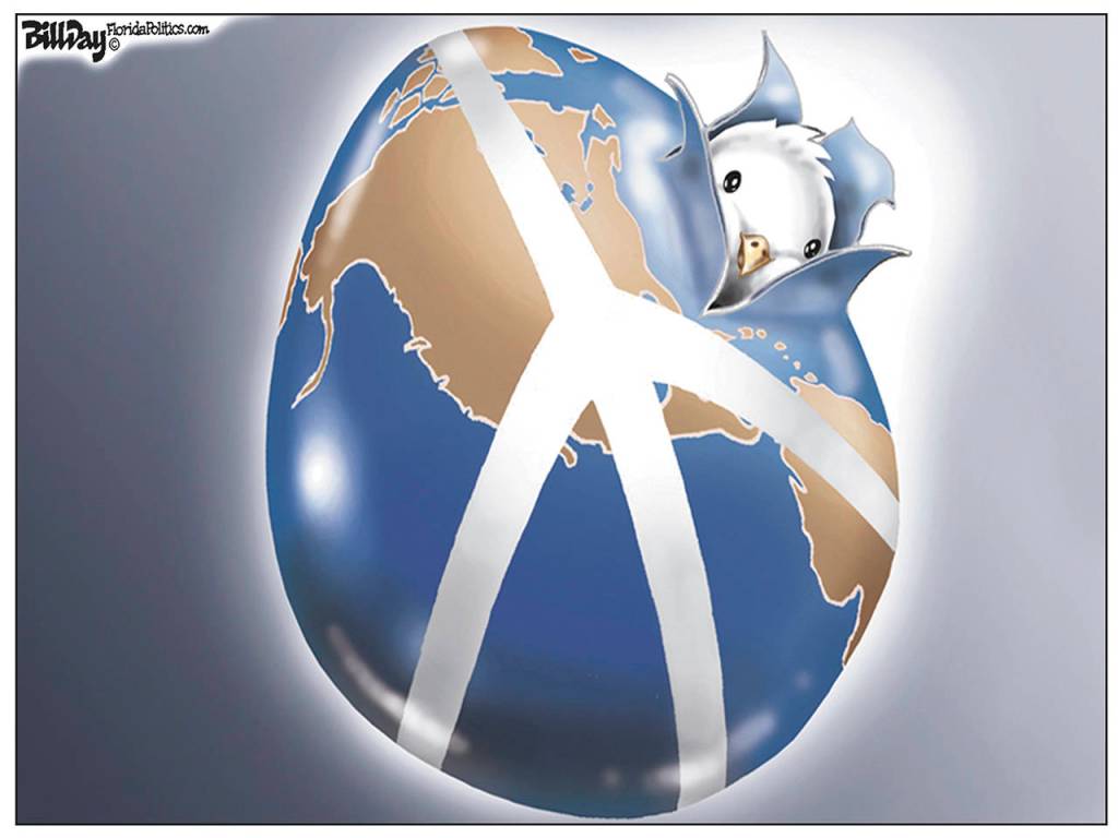 Editorial cartoons for Sunday, April 1
