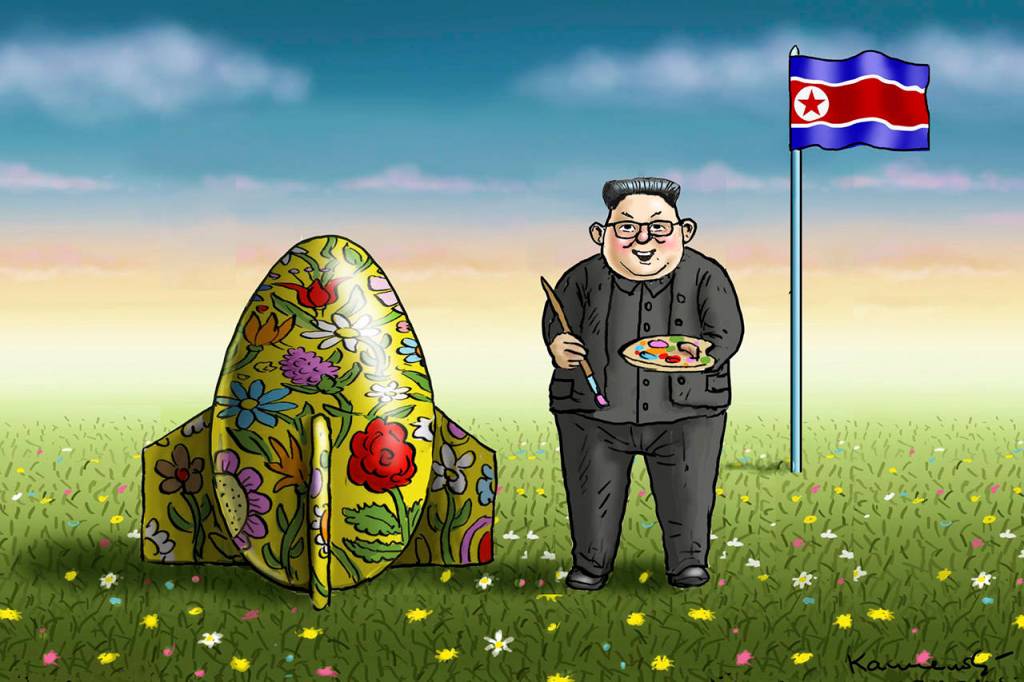 Editorial cartoons for Sunday, April 1