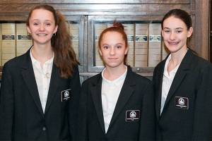 Local teens serve as pages in Olympia, sponsored by Kristiansen