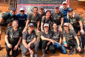 Team helps out in Thailand
