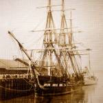 Among the photos emerging from the albums Tuesday night were some of Old Ironsides, tied up at Pier 1 in Everett. William Vincent, 89, was only 5 when the ship stopped here in 1933. Vincent was among more than 50,000 people who went aboard the famous ship, which is formally the USS Constitution. (Dan Bates / The Herald)