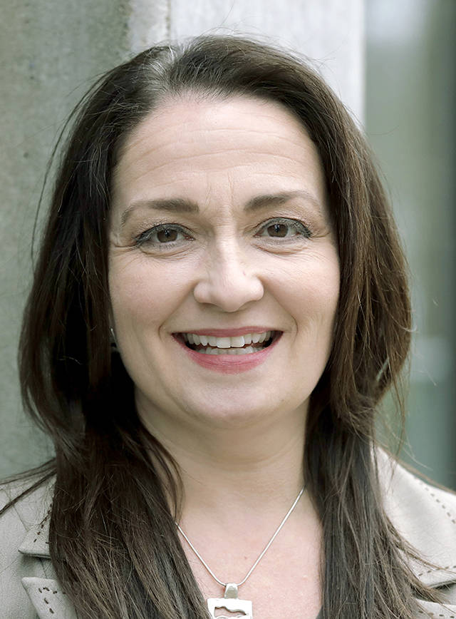 Dr. Shannon Hader, a former official at the Centers for Disease Control and Prevention, is among eight unknown Democrats fighting for a spot to challenge the high-profile Republican Dino Rossi. (AP Photo/Elaine Thompson)