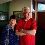 Charlene and Dale Reiner talk about the days when, as friends since childhood, he went off to the military, and she went off to collegethen, what happened several years later when coincidence brought them both home to Monroe on the same day. (Dan Bates / The Herald)