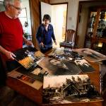 When Dale and Charlene pull out a few family pictures, you know their favorites are the grandkids… but they are likely include a fair amount of Monroe history, not to mention great, great grandparents. (Dan Bates / The Herald)