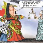 Editorial cartoons for Friday, April 13