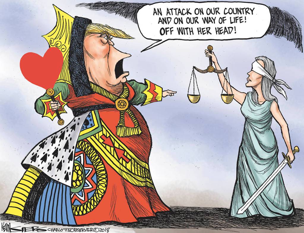 Editorial cartoons for Friday, April 13