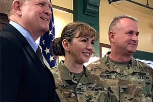 Teacher honored by U.S. Army Command