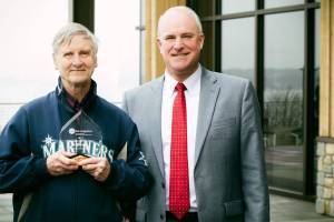 Bike commuter honored by transit agency