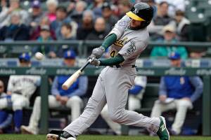Athletics snap the Mariners’ four-game winning streak