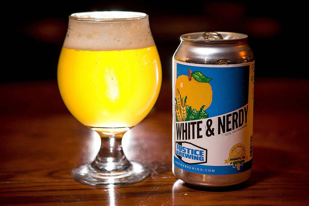Ultimate Belgian Ale: White and Nerdy, Justice Brewing. (Ian Terry / The Herald)