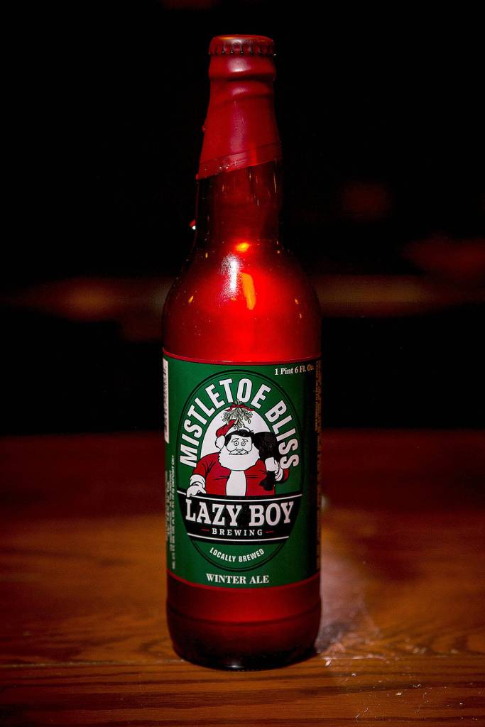 Ultimate Winter Beer: Mistletoe Bliss, Lazy Boy Brewing. (Ian Terry / The Herald)