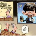 Editorial cartoons for Friday, April 20