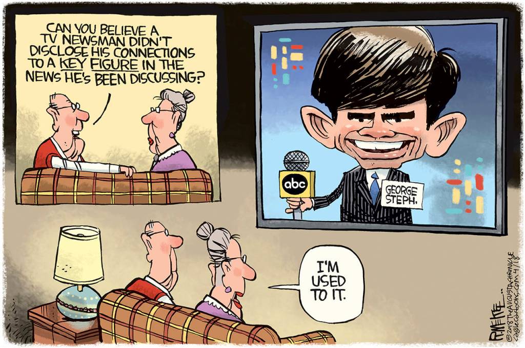 Editorial cartoons for Friday, April 20