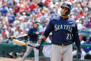 Mariners fall short in their bid to sweep the Rangers