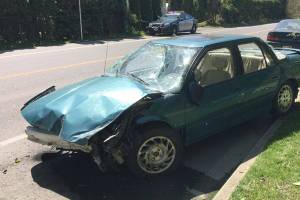 3 crashes caused by driver of stolen car