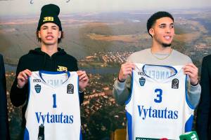 Ball brothers leaving Lithuanian basketball club