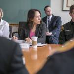 Cantwell discusses opioid crisis as diversion center opens