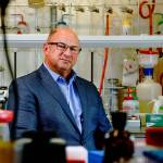 When Seattle Genetics CEO Clay Siegall lost his father while in college, he switched from studying for an MD to studying for a PhD., and a goal to treat cancer patients. His efforts are paying off in lives saved. (Dan Bates / The Herald)