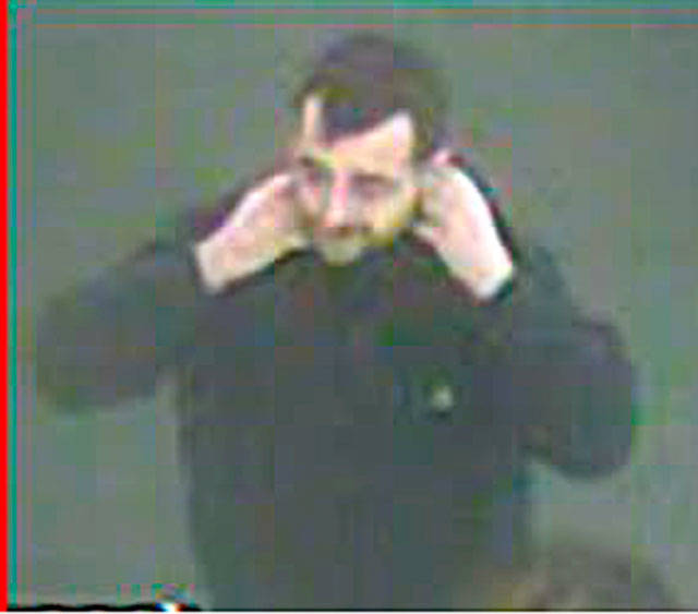 Marysville police are searching for this man suspected of armed robbery. (Marysville Police Department)