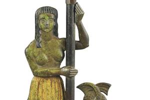 Mermaid iron sprinkler proves to be a pricey collectable