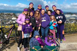 Everett boy dons cape to lead local March for Babies