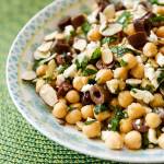 Mediterranean chickpea salad is classy way to eat one of the worlds pantry staples. (Andy Bronson / The Herald)