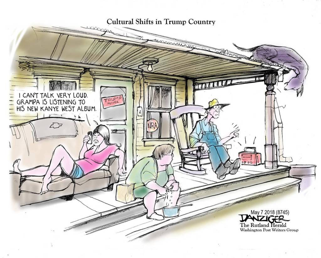 Editorial cartoons for Tuesday, May 8