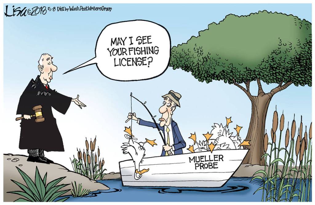 Editorial cartoons for Wednesday, May 9