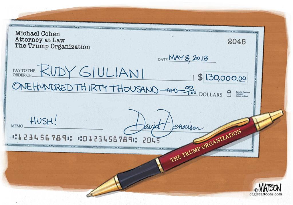 Editorial cartoons for Wednesday, May 9