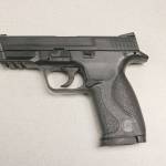 A student reportedly threatened another student at Edmonds-Woodway High School on Tuesday morning with this air gun made to look like a real handgun. (Photo courtesy of the Edmonds Police Department)