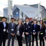 The North Creek High School DECA team was honored for being among the top new chapters. (Contributed photo)