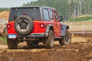 The 2018 Jeep Wrangler Unlimited Rubicon 4x4, NWAPAs Outdoor Activity Vehicle of the Year. It was also the winner in both the Extreme and Compact or Midsize categories in the competition. (Northwest Automotive Press Association photo)
