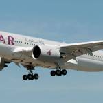 An Airbus A350XWB flown by Qatar Airways. The World Trade Organization ruled that the European Union continues to provide illegal subsidies to Airbus, saying that Airbus paid a lower interest rate on financing to develop this model than it would have gotten in the open market. (Gerard van der Schaaf via Wikimedia Commons)