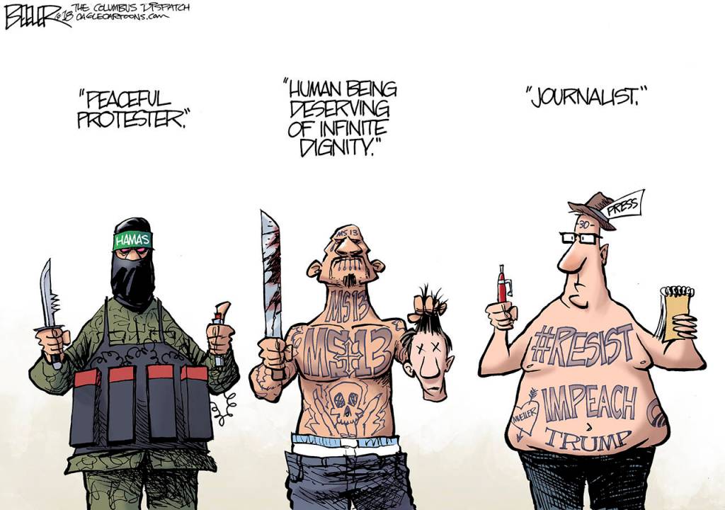 Editorial cartoons for Monday, May 21