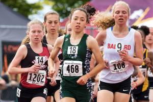 Girls state track roundup: E-W’s Parle wins 3,200 crown