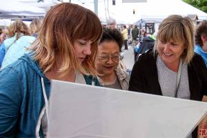 Artwork is cheap at twice the price at Everett event