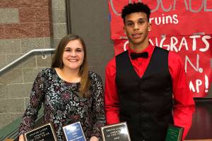 Pair of local athletes honored at ESD banquet