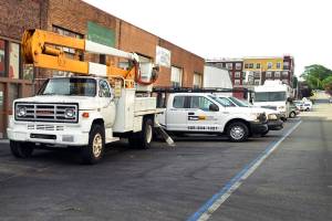 Another case of privately claimed parking on a public street