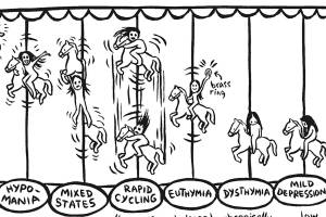 She destigmatizes bipolar disorder with her graphic nonfiction