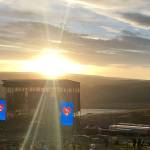 Fans flock around the main stage May 25 during Sasquatch! Music Festival at the Gorge Amphitheatre in George, Washington. (Ben Watanabe / The Herald)