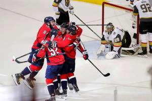 Capitals rout Vegas 6-2, move a win away from winning Stanley Cup