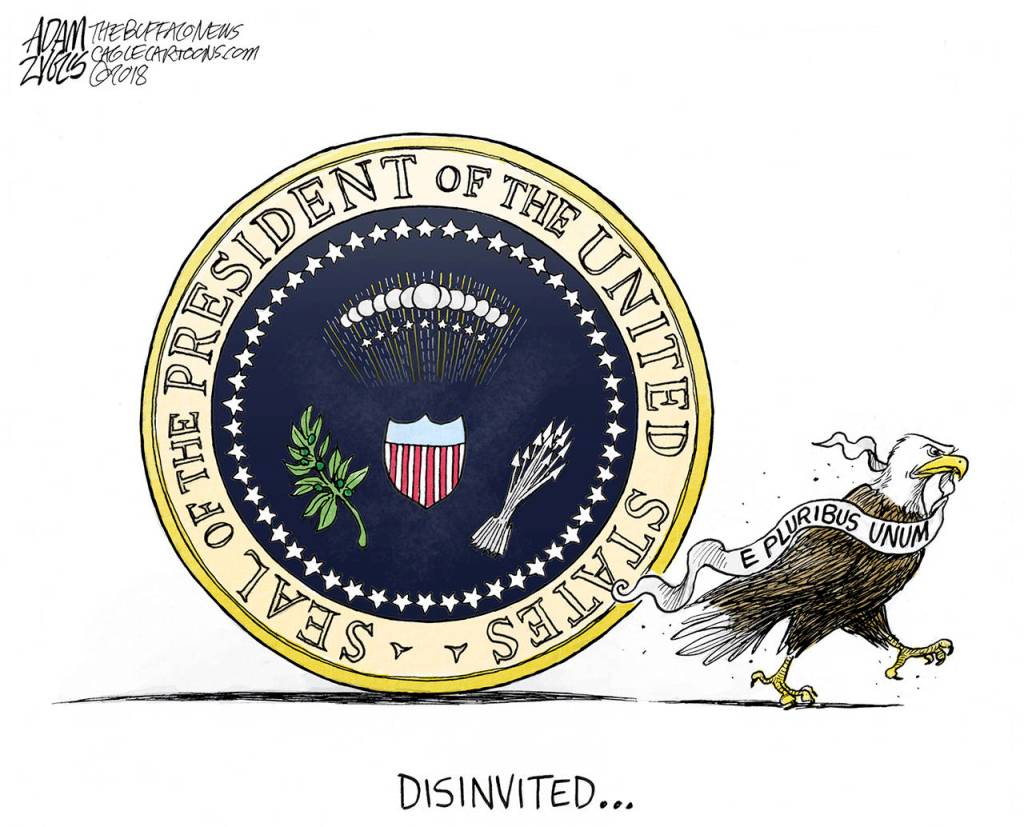 Editorial cartoons for Friday, June 8