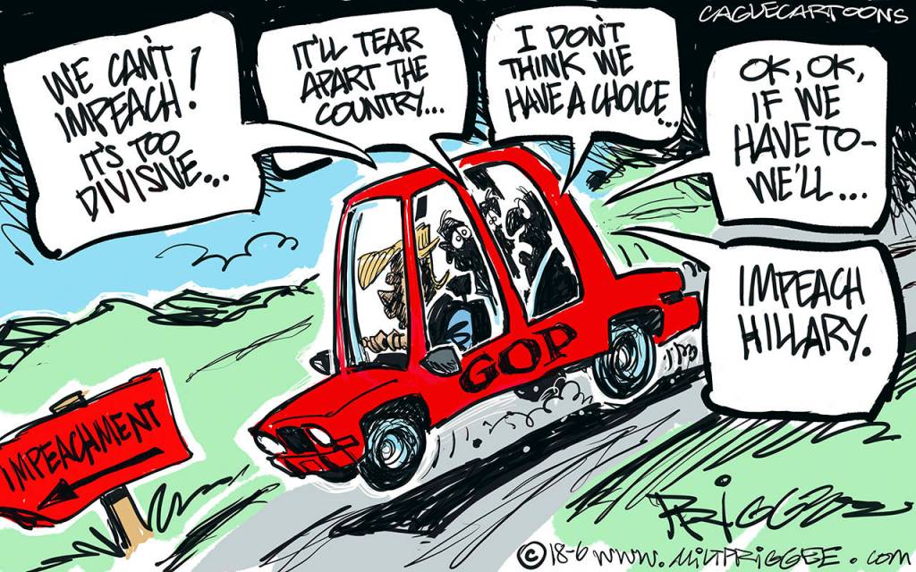 Editorial cartoons for Friday, June 8