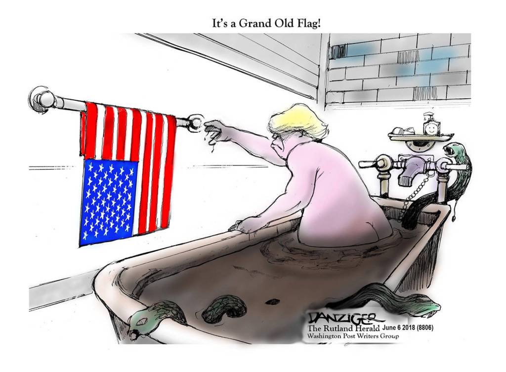 Editorial cartoons for Friday, June 8