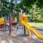 The city of Lynnwood has plans for South Lynnwood Park, though much depends on grants. A replacement playground is the first stage. (Kevin Clark / The Herald)