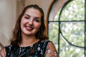 Lily Morgan graduated June 9 from Sultan High School. She lives in Gold Bar and is headed to Seattle Pacific University. (Dan Bates / The Herald)